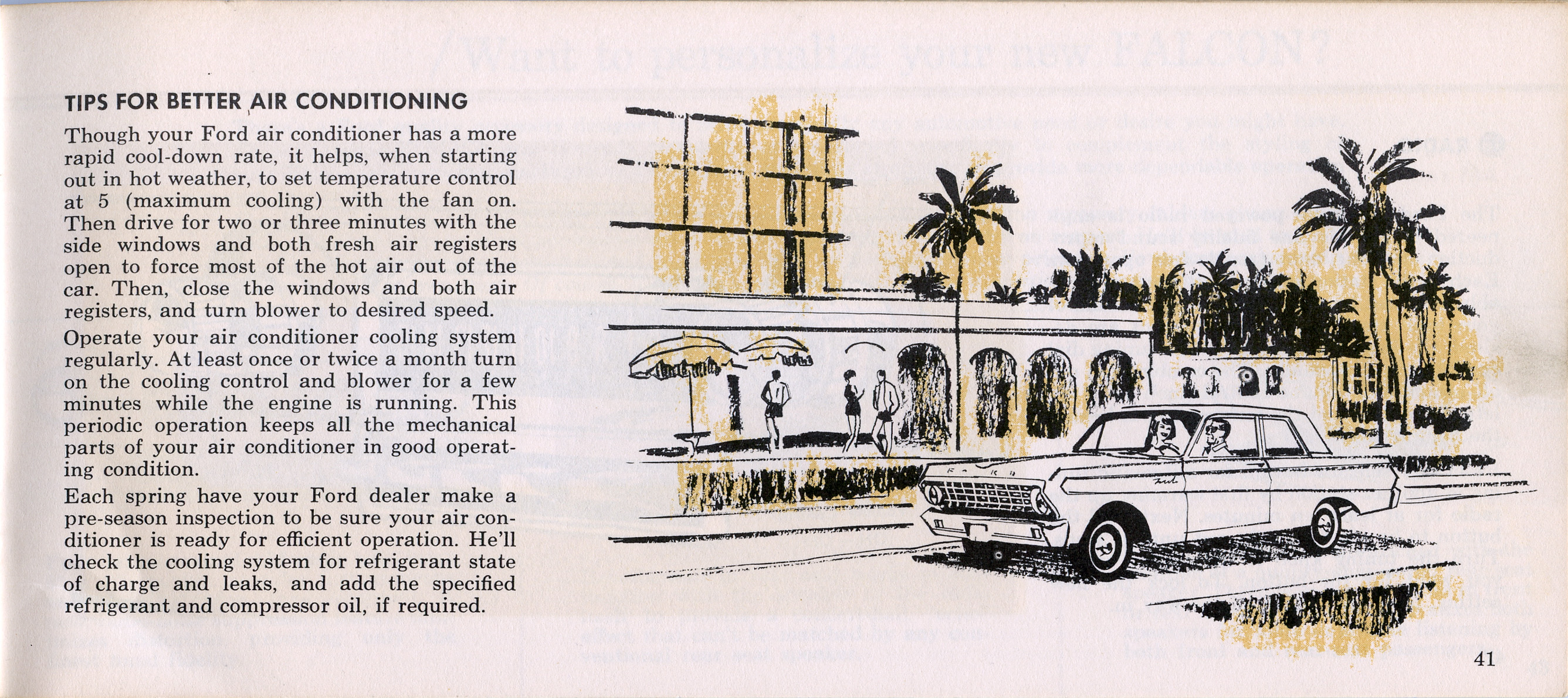 1964 Ford Falcon Owners Manual Page 36
